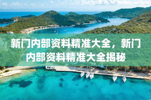 新門液壓動力機械,元件制造內(nèi)部資料精準大全，新門內(nèi)部資料精準大全揭秘