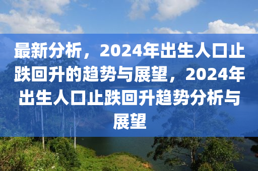 最新分析，2024年出生人口止跌回升的趨勢與展望，2024年出生人口止跌回升趨勢分析與展望液壓動力機(jī)械,元件制造