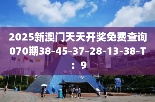 2025新澳門天天開獎免費查詢070期38-45-37-28-13-38-T：9液壓動力機械,元件制造