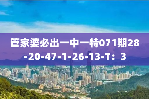 管家婆必出一中一特071期28-20-47-1-26-13液壓動(dòng)力機(jī)械,元件制造-T：3