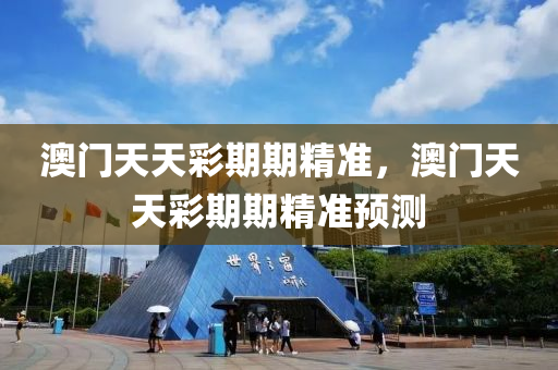 澳門天天彩期期精準(zhǔn)，澳門天天彩期期精準(zhǔn)預(yù)測液壓動力機(jī)械,元件制造