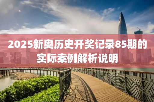 2025新奧歷史開獎(jiǎng)記錄85期的實(shí)際案例解析說明液壓動(dòng)力機(jī)械,元件制造