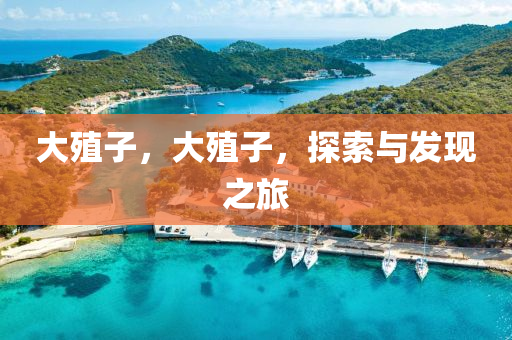 大液壓動力機械,元件制造殖子，大殖子，探索與發(fā)現(xiàn)之旅