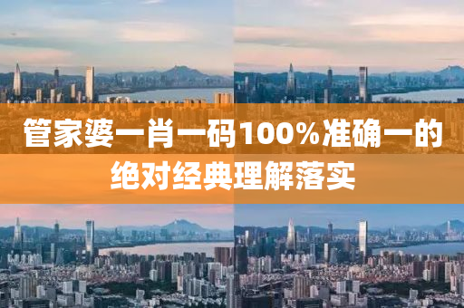 管家婆一肖一碼100%準確一的絕對經典理解落實液壓動力機械,元件制造