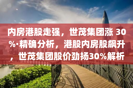 內(nèi)房港股走強(qiáng)，世茂集團(tuán)漲 30%·精確分析，港股內(nèi)房股飆升，世茂集團(tuán)股價勁揚30%解析液壓動力機(jī)械,元件制造