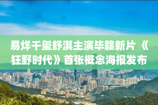 易烊千璽舒淇主演畢贛新片 液壓動力機械,元件制造《狂野時代》首張概念海報發(fā)布