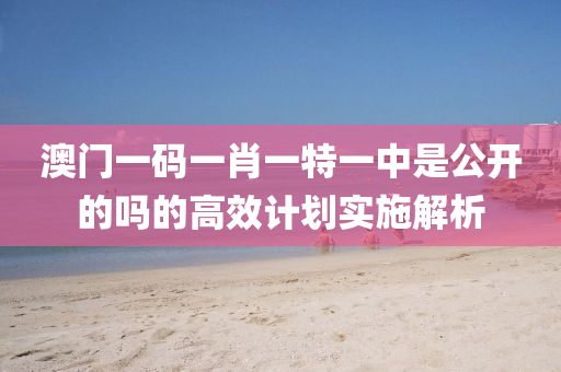 澳門一碼一肖一特一中是公開的嗎的高效計劃實施解析液壓動力機(jī)械,元件制造