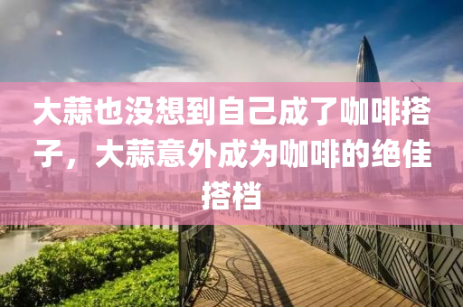 大蒜也沒想到自己成了咖啡搭子，大蒜意外成為咖啡的絕佳搭檔液壓動(dòng)力機(jī)械,元件制造