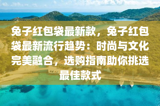 兔子紅包袋最新款，兔子紅包袋最新流行趨勢：時尚與文化完美融合，選購指南助你挑選最佳款式液壓動力機械,元件制造