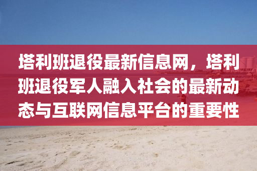 塔利班退役最新信息網(wǎng)，塔利班退役軍人融入社會(huì)的最新動(dòng)態(tài)與互聯(lián)液壓動(dòng)力機(jī)械,元件制造網(wǎng)信息平臺(tái)的重要性