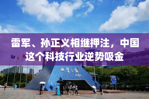 雷軍、孫正義相繼押注，中國(guó)這個(gè)科技行業(yè)逆液壓動(dòng)力機(jī)械,元件制造勢(shì)吸金