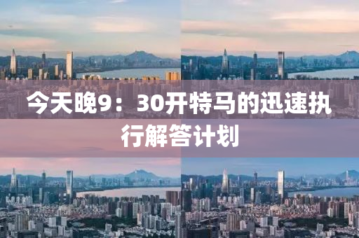今天晚9：30開特馬的迅速執(zhí)行解答液壓動(dòng)力機(jī)械,元件制造計(jì)劃