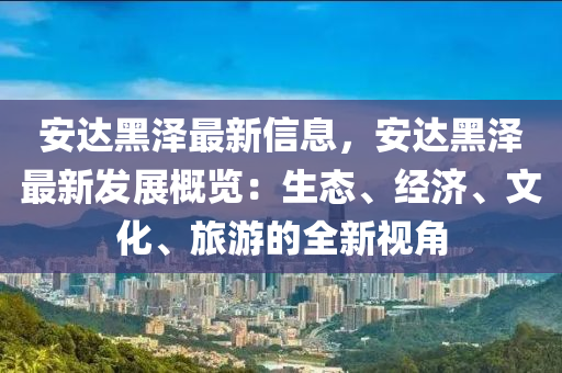 安達(dá)黑澤最新信息，安達(dá)黑澤最新發(fā)展概覽：生態(tài)、經(jīng)濟(jì)、文化、旅游的全新視角液壓動(dòng)力機(jī)械,元件制造
