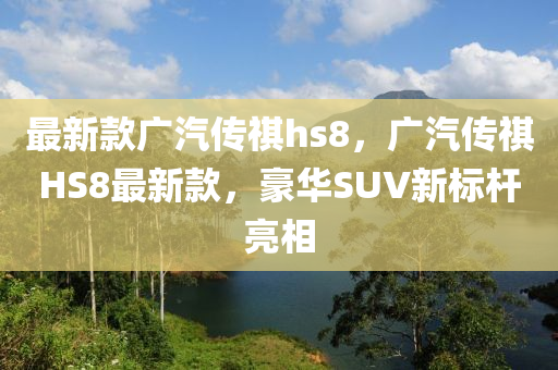 最新款廣汽傳祺hs8，廣汽傳祺HS8最新款，豪華SUV新標(biāo)桿亮相液壓動力機(jī)械,元件制造
