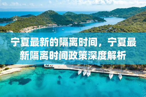 寧夏最新的隔離時間，寧夏最新隔離時間政策深度解析液壓動力機械,元件制造