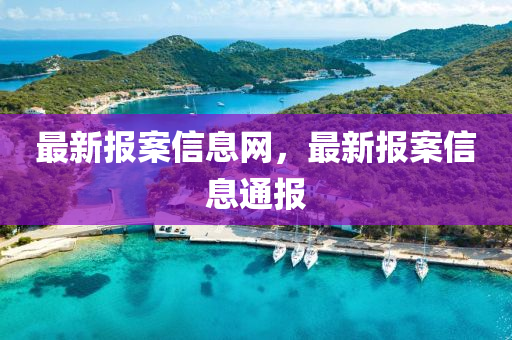 最新報(bào)案信息網(wǎng)，最新報(bào)案信息通報(bào)液壓動(dòng)力機(jī)械,元件制造