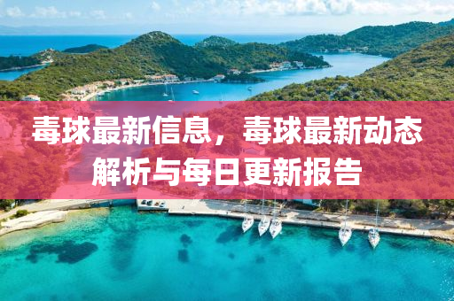 毒球最新信息，毒球最新動(dòng)態(tài)解析與每日更新報(bào)告液壓動(dòng)力機(jī)械,元件制造