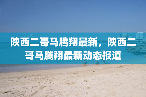 陜西二哥馬騰翔最新，陜西二哥馬騰翔最新動態(tài)報道