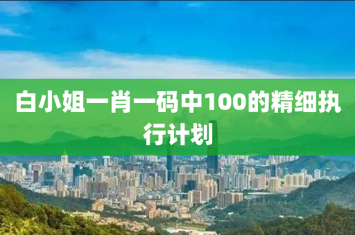 白小姐一肖一碼中100的精細(xì)執(zhí)行計(jì)劃液壓動(dòng)力機(jī)械,元件制造