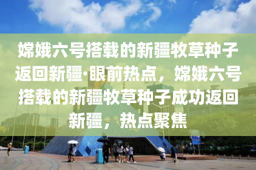 嫦娥六號搭載的新疆牧草種子返回新疆·眼前熱點(diǎn)，嫦娥六號搭載的新疆牧草種子成液壓動力機(jī)械,元件制造功返回新疆，熱點(diǎn)聚焦