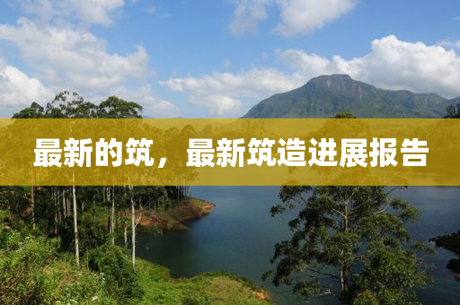 最新的筑，最新筑造進(jìn)展報(bào)告液壓動(dòng)力機(jī)械,元件制造