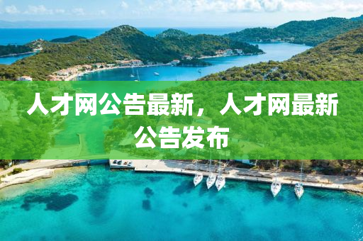 人才網(wǎng)公告最新，人才網(wǎng)最液壓動力機械,元件制造新公告發(fā)布
