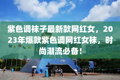 紫色調(diào)襪子最新款網(wǎng)紅女，2023年爆款紫色調(diào)網(wǎng)紅女襪，時尚潮流必備！液壓動力機械,元件制造