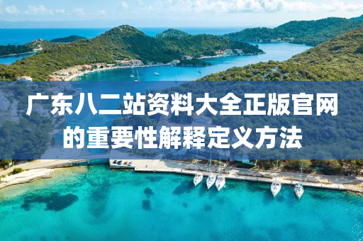 廣東八二站資料大全正版官網的重要性解釋定義方法液壓動力機械,元件制造