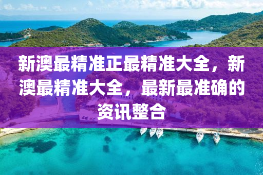 新澳最精準(zhǔn)正最精準(zhǔn)大全，新澳最精準(zhǔn)大全，最新最準(zhǔn)確的資訊整合液壓動(dòng)力機(jī)械,元件制造