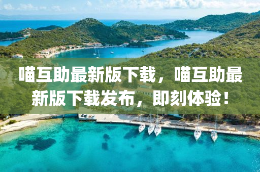喵互助最新版液壓動力機械,元件制造下載，喵互助最新版下載發(fā)布，即刻體驗！