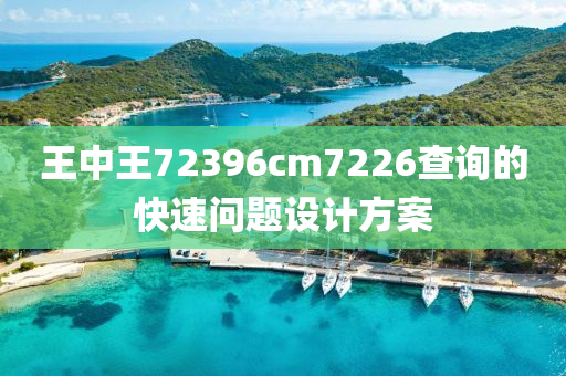 王中液壓動力機械,元件制造王72396cm7226查詢的快速問題設計方案