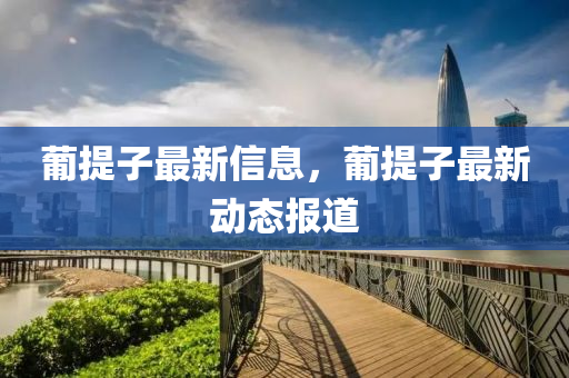 葡提子最液壓動力機械,元件制造新信息，葡提子最新動態(tài)報道