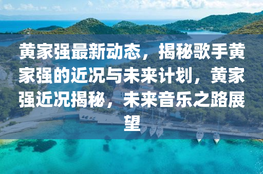 黃家強(qiáng)最新動(dòng)態(tài)，揭秘歌手黃家強(qiáng)的近況與未來(lái)計(jì)劃，黃家強(qiáng)近況揭秘，未來(lái)音樂(lè)之路展望液壓動(dòng)力機(jī)械,元件制造