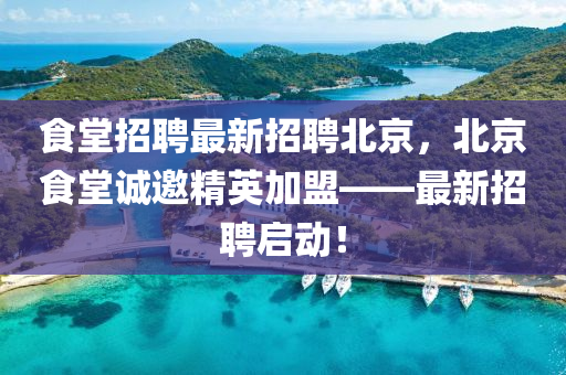 食堂招聘最新招聘北京，北京食堂誠邀精英加盟——最新招聘啟動！液壓動力機械,元件制造