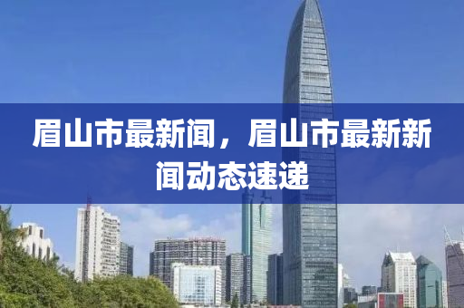 眉山市最液壓動力機(jī)械,元件制造新聞，眉山市最新新聞動態(tài)速遞