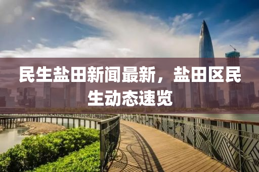 民生鹽田新聞最新，鹽田區(qū)民生動(dòng)態(tài)速覽液壓動(dòng)力機(jī)械,元件制造