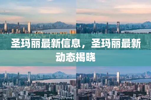 圣瑪麗最新信息，圣瑪麗最新動(dòng)態(tài)揭曉液壓動(dòng)力機(jī)械,元件制造
