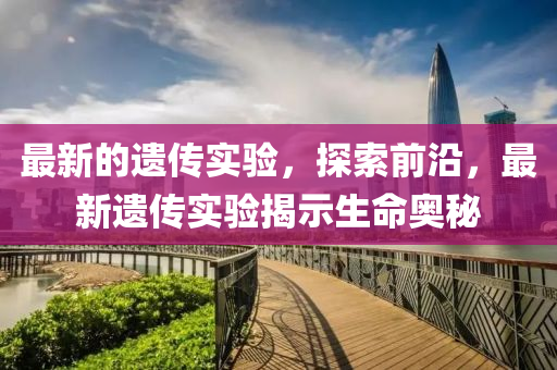 最新的遺傳實驗，探索前沿，最新遺傳實驗揭示生命奧秘液壓動力機械,元件制造