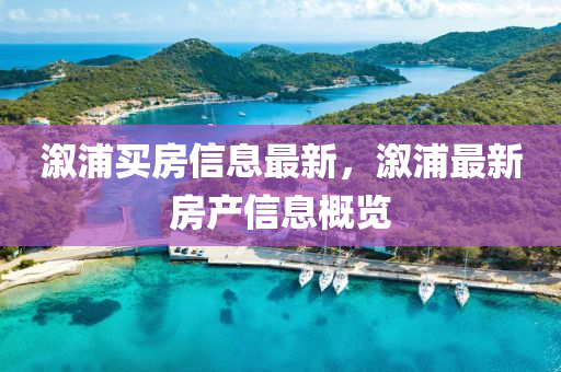 溆浦買房信息最新，溆浦最新房產(chǎn)信息概覽液壓動(dòng)力機(jī)械,元件制造