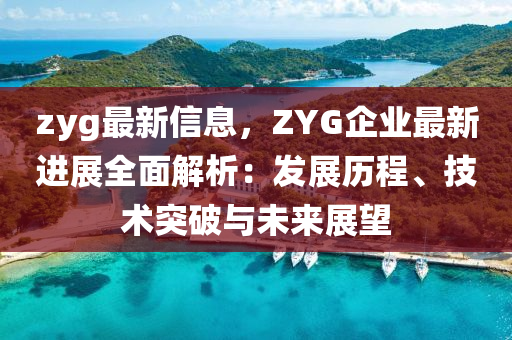 zyg最新信息，ZYG企業(yè)最新進(jìn)展全面解析：發(fā)展歷程、技術(shù)突破與未來展望液壓動力機械,元件制造