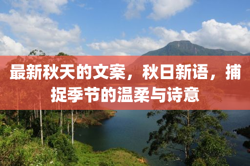 最新秋天的文案，秋日新語，液壓動(dòng)力機(jī)械,元件制造捕捉季節(jié)的溫柔與詩意