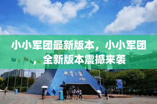 小小軍團(tuán)最新版本，小小軍團(tuán)，全新版本液壓動(dòng)力機(jī)械,元件制造震撼來(lái)襲