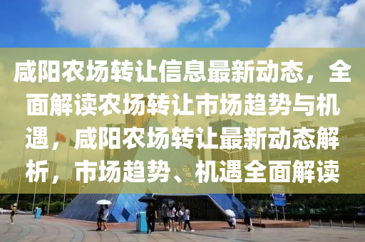 咸陽農場轉讓信息最新動態(tài)，全面解讀農場轉讓市場趨勢與機遇，咸陽農場轉讓最新動態(tài)解析，市場趨勢、機遇全面解讀液壓動力機械,元件制造