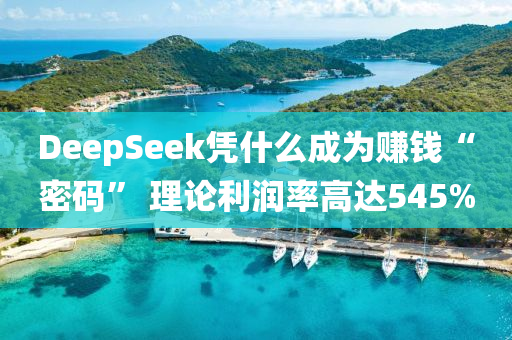 DeepSeek憑什么成為賺錢(qián)“密碼” 理論利潤(rùn)率高達(dá)545%液壓動(dòng)力機(jī)械,元件制造
