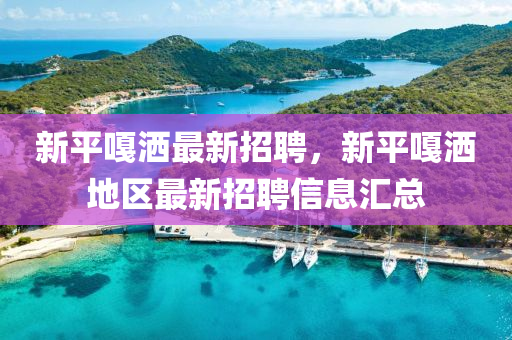 新平嘎液壓動力機械,元件制造灑最新招聘，新平嘎灑地區(qū)最新招聘信息匯總