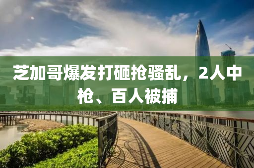 芝加哥爆發(fā)打砸搶騷亂，2人中槍、百人被捕液壓動(dòng)力機(jī)械,元件制造