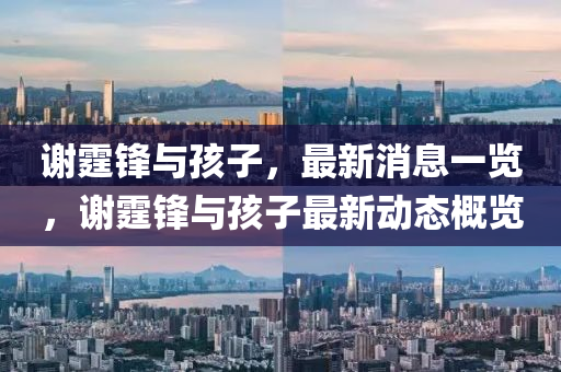 謝霆鋒與孩子，最新消息一覽，謝霆鋒與孩子最新動態(tài)概覽液壓動力機械,元件制造
