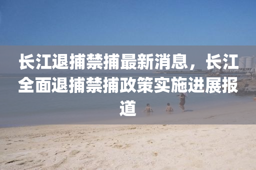 長(zhǎng)江退捕禁捕最新消息，長(zhǎng)江全面退捕禁捕政策實(shí)施進(jìn)展報(bào)道液壓動(dòng)力機(jī)械,元件制造
