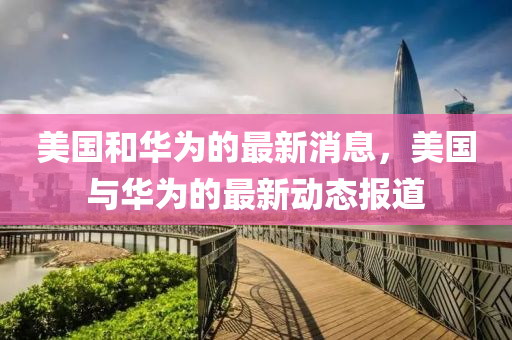 美國和華為的最新消息，美國與華為的最新動態(tài)報道液壓動力機械,元件制造