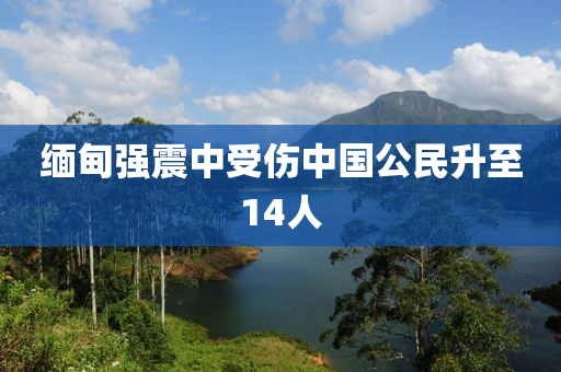 液壓動(dòng)力機(jī)械,元件制造緬甸強(qiáng)震中受傷中國(guó)公民升至14人